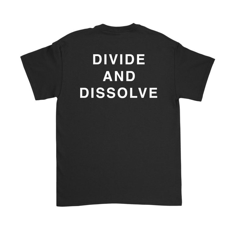 Divide and Dissolve / No Prisons No Slaves No Masters T-shirt
