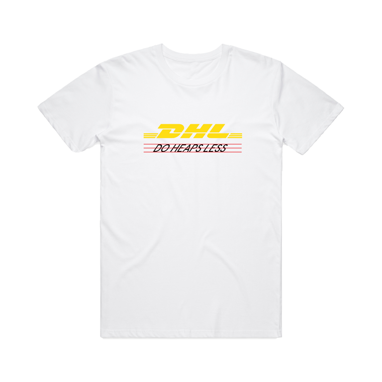 Do Heaps Less / White T-shirt