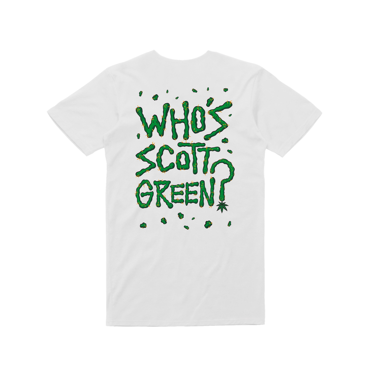 Who's Scott Green / White T-shirt