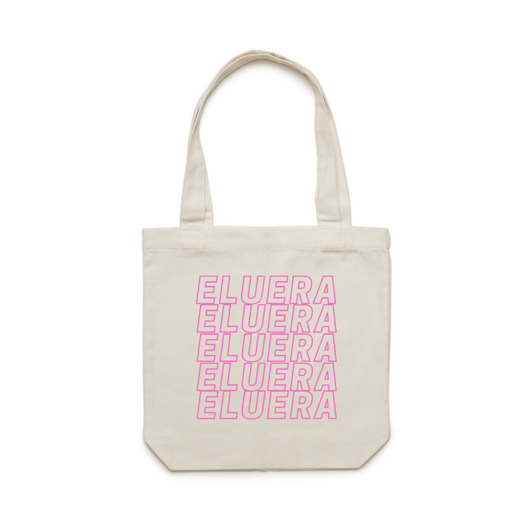 Self Sabotage / Cream Tote