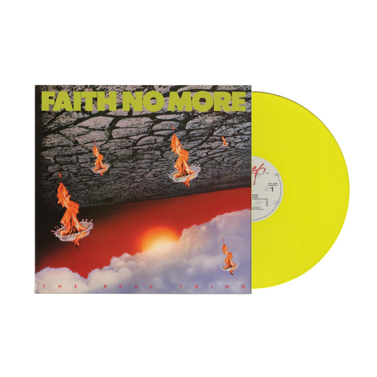 Faith No More / The Real Thing LP Yellow Vinyl