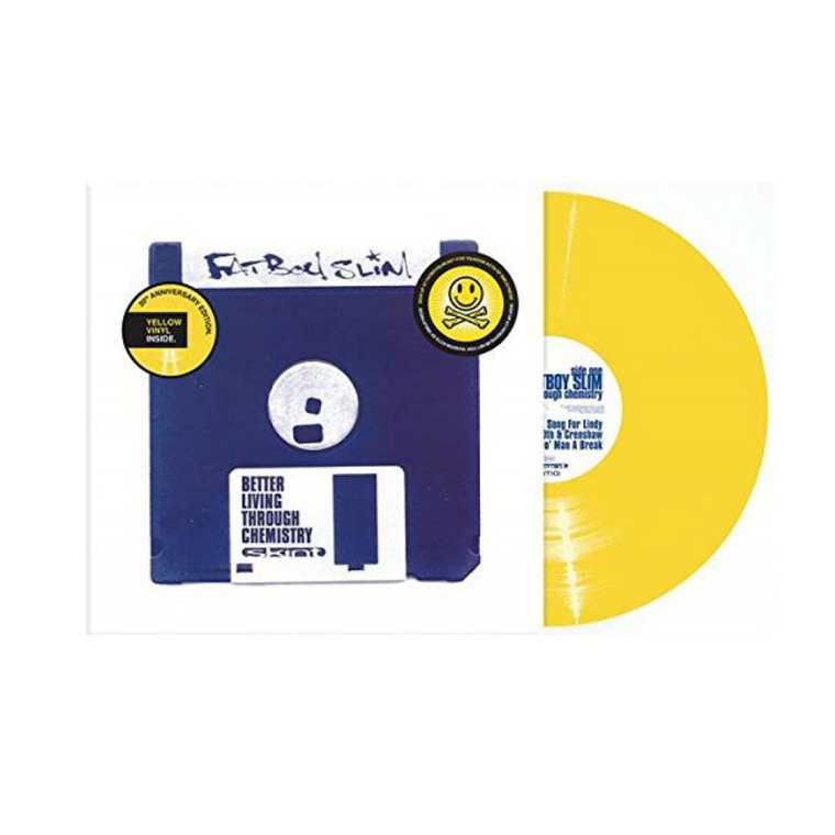 Fatboy Slim / Better Living Through Chemistry LP  Yellow Vinyl
