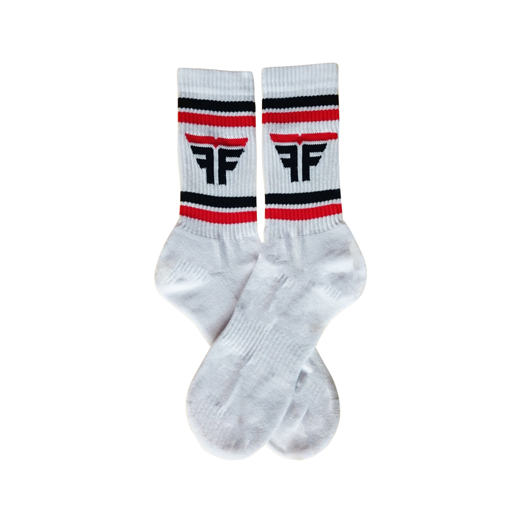 FF Logo /  White Socks