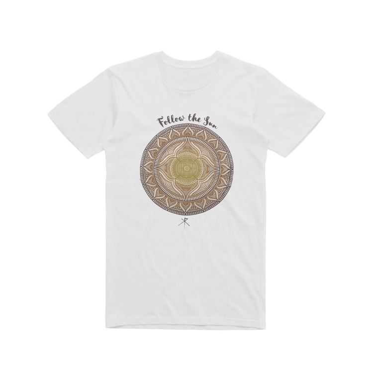 Follow The Sun / White T-shirt