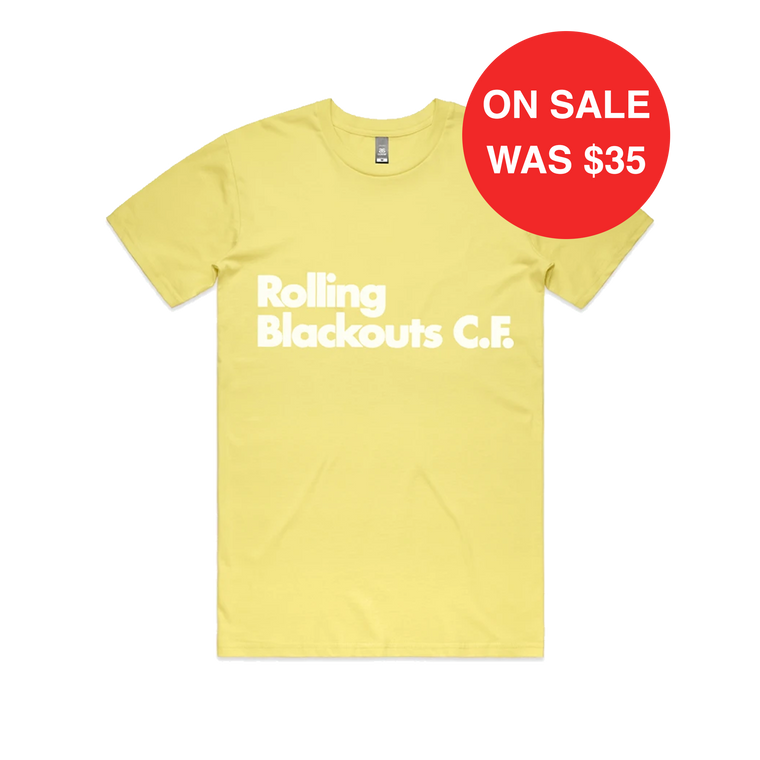 Font / Yellow T-shirt