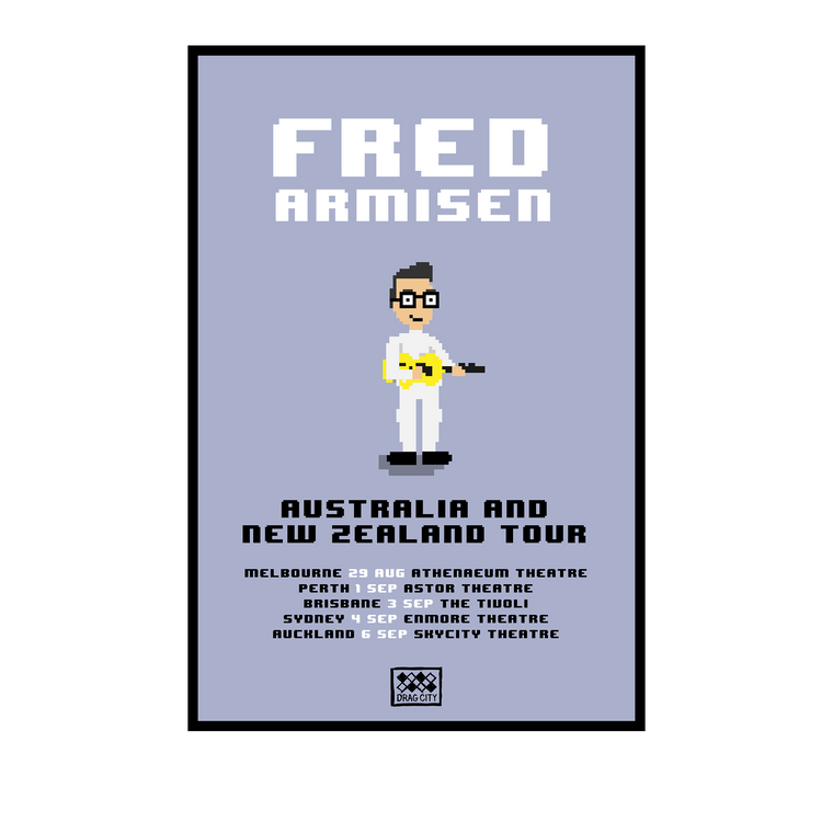 Fred Armisen AUS & NZ 2019 Tour / A2 Poster