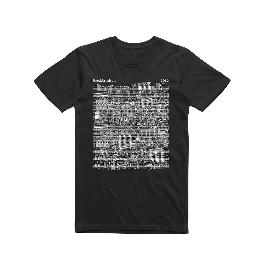 Music Notes / Black T-shirt