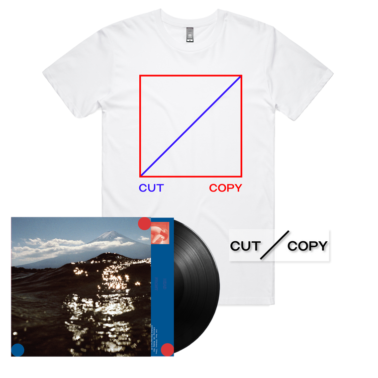 Cut Copy / 'Freeze, Melt' Black Vinyl Bundle