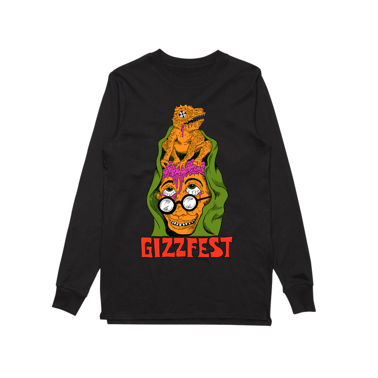 Gizzfest '18 / Black Longsleeve T-shirt