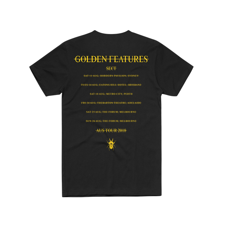 2018 Australian Tour / Black T-shirt