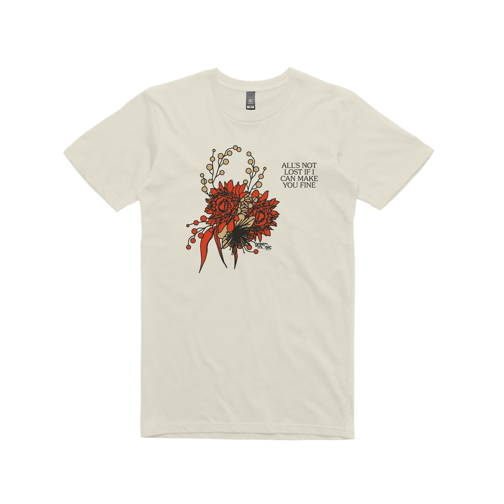 Heal You In Time / Cream  T-shirt