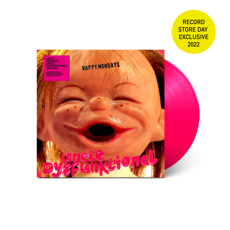 Happy Mondays / Uncle Dysfunktional (2020 Mix) LP Pink Vinyl RSD 2022