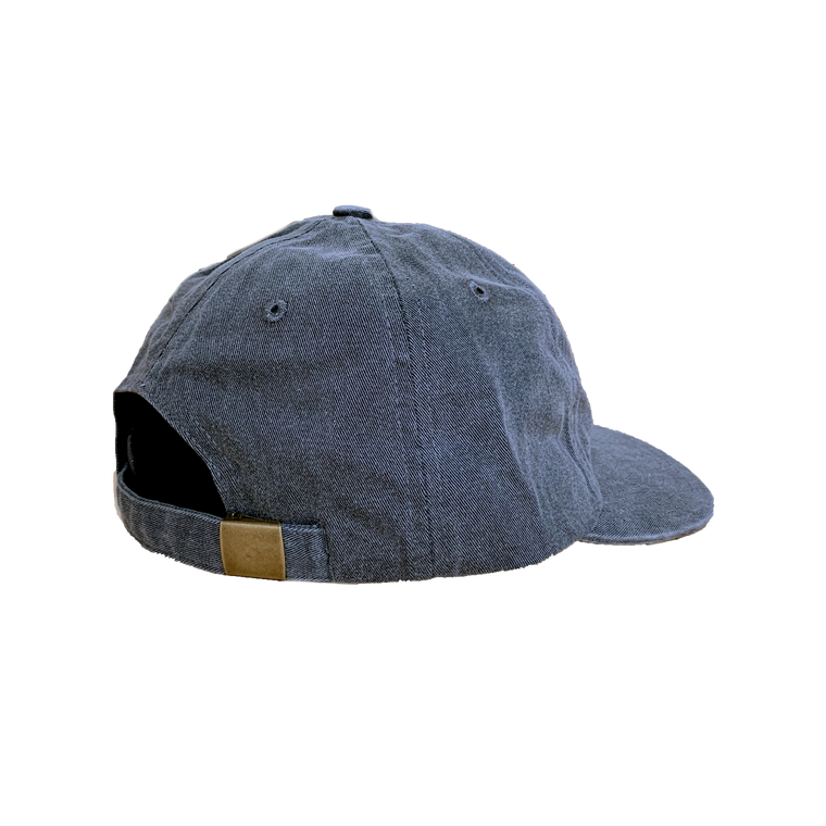 Embroidered Cap / Faded Black