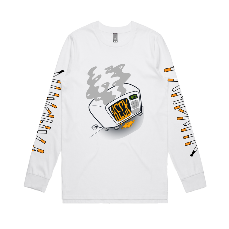 Heck / White Longsleeve T-shirt