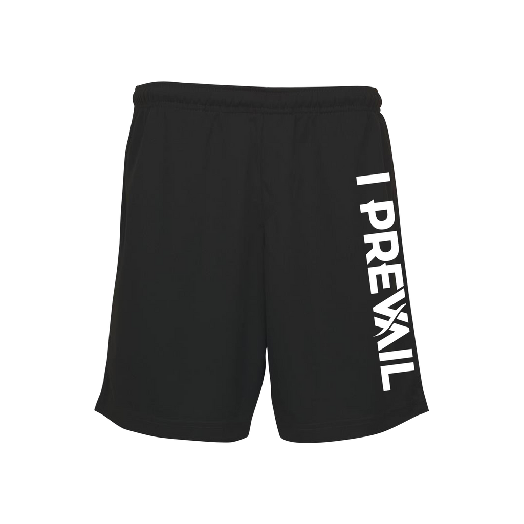 I Prevail Logo / Black Sports Shorts