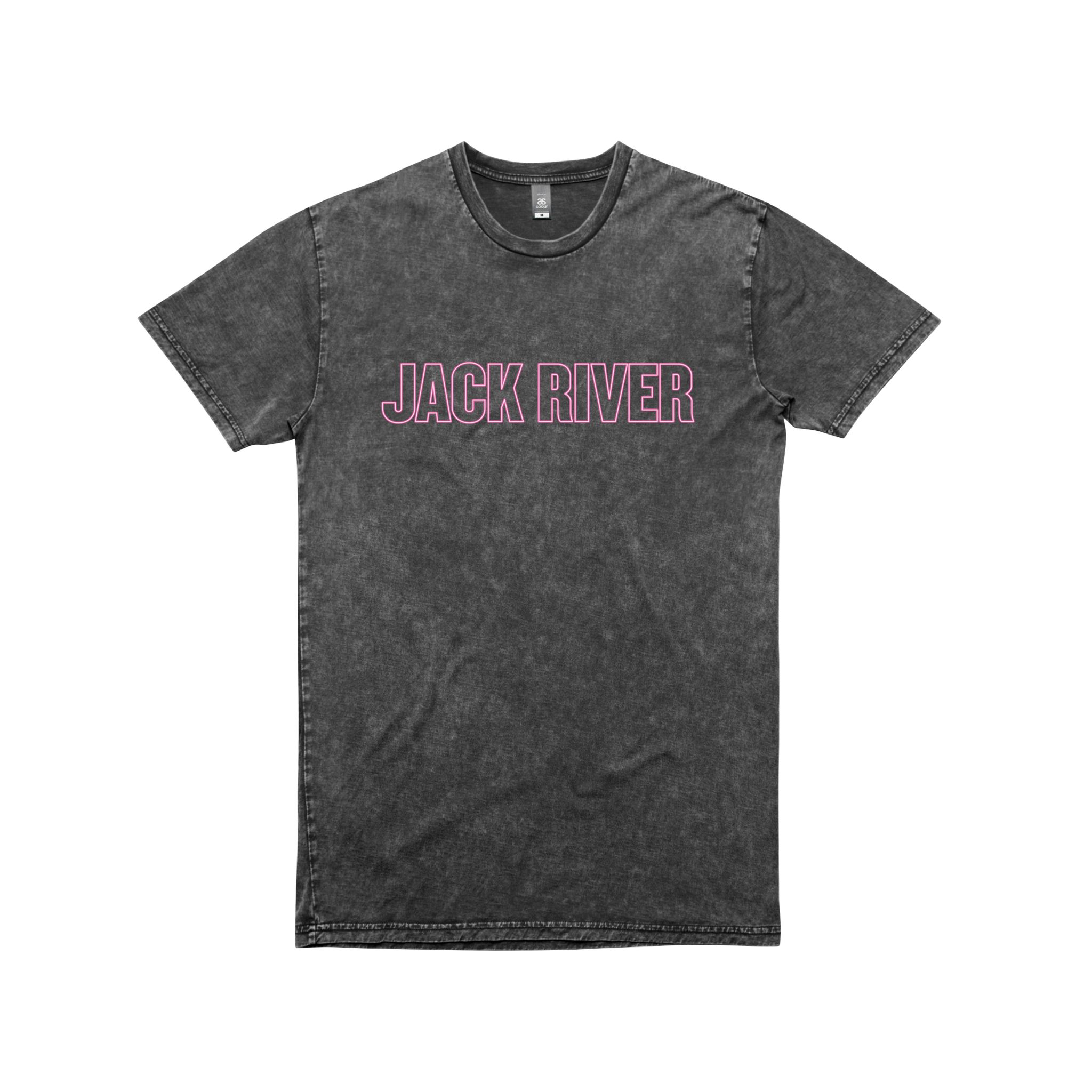 Jack River 'logo' / stone wash t-shirt – sound-merch.com.au