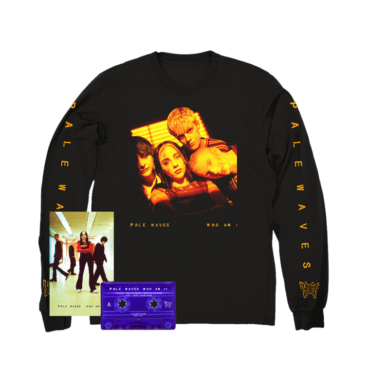 Pale Waves / Who Am I Black Longsleeve + Cassette Tape