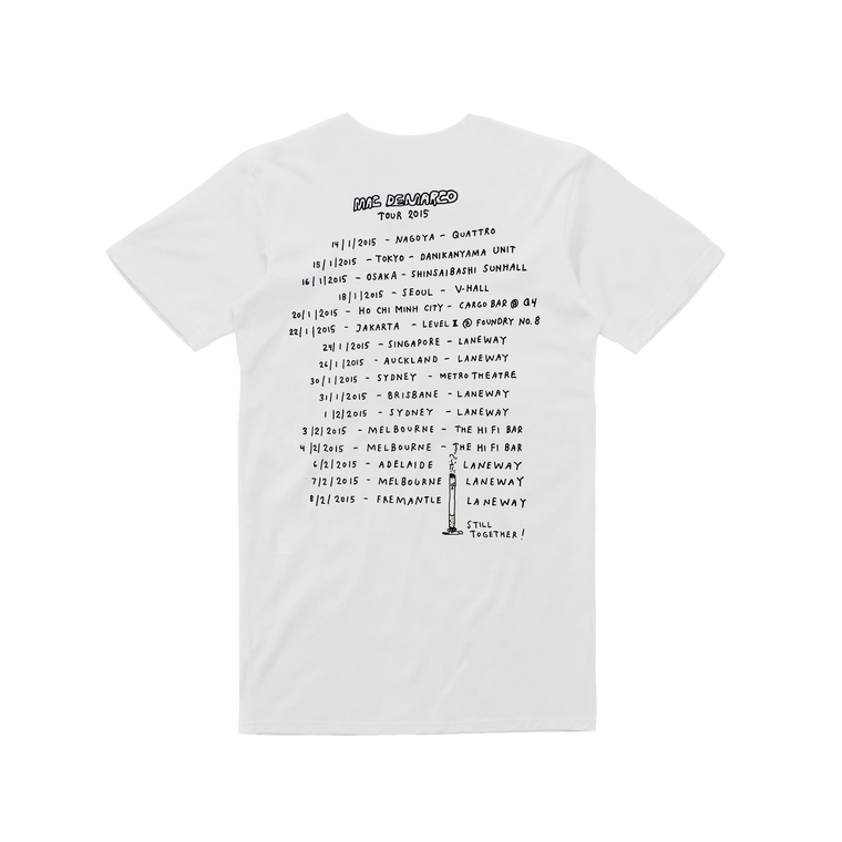 Tour 2015 / White T-shirt