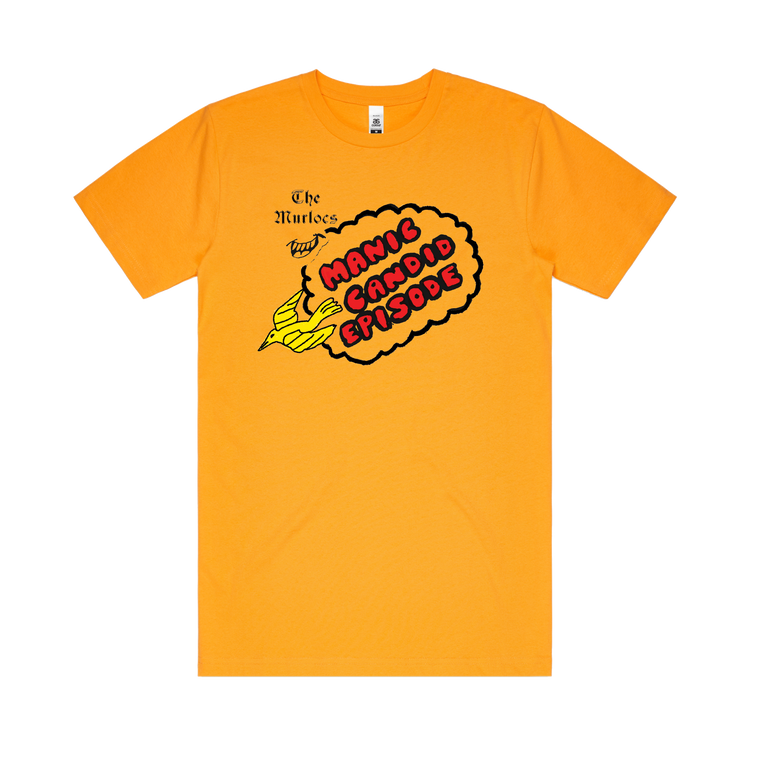 Manic Candid Episode / Gold T-shirt