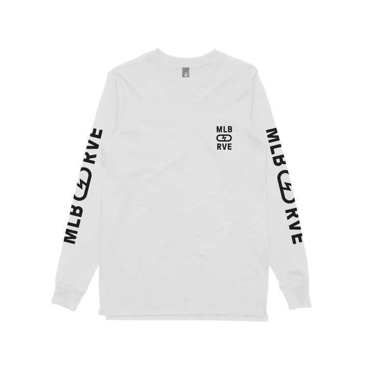 Logo /  White Longsleeve