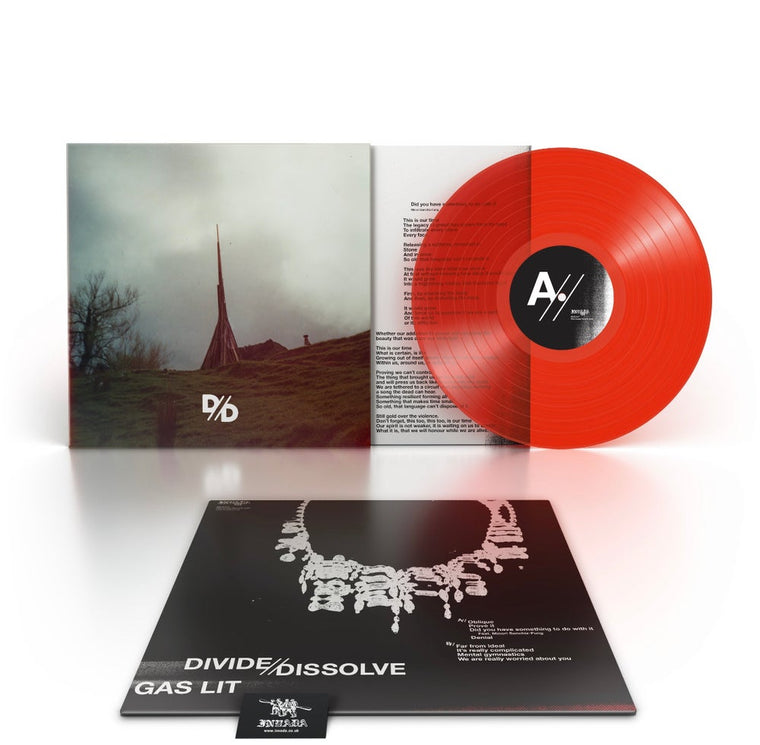 Divide and Dissolve / Gas Lit LP 180 gram Red Vinyl