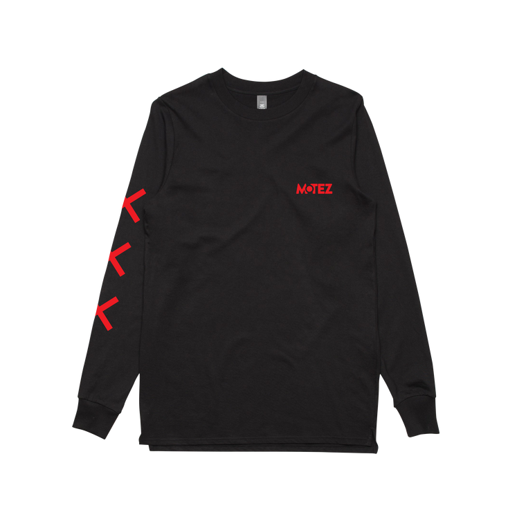 Logo / Black Longsleeve T-shirt