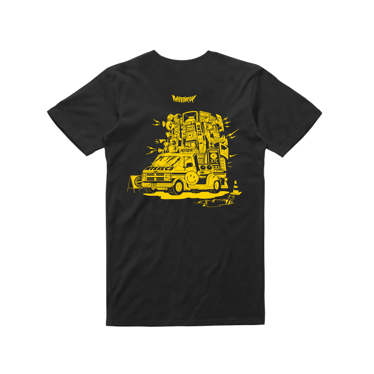 Motorik x Chris Yee / black t-shirt