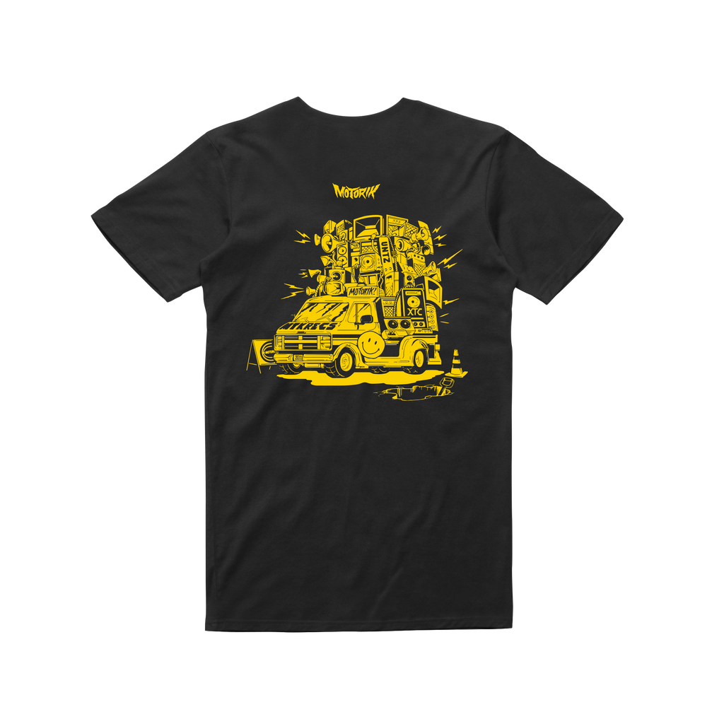 Motorik x Chris Yee / black t-shirt