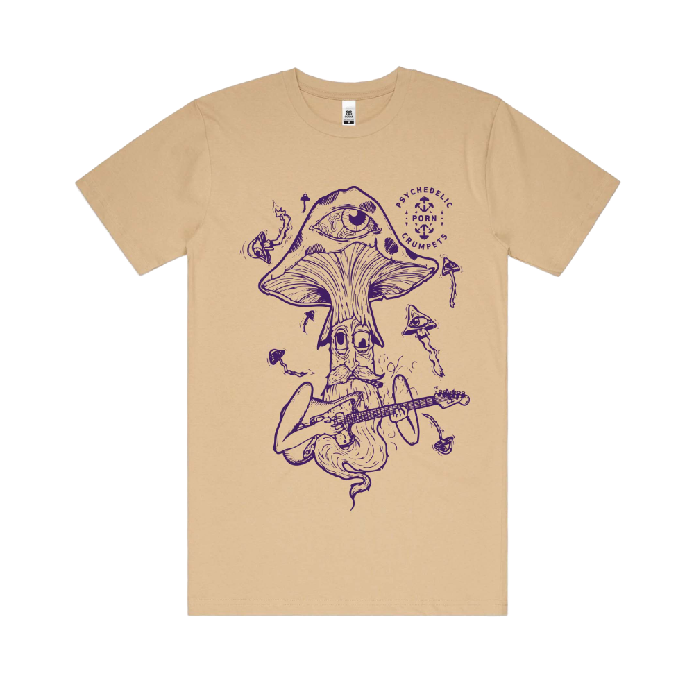 Mushroom / Tan T-Shirt