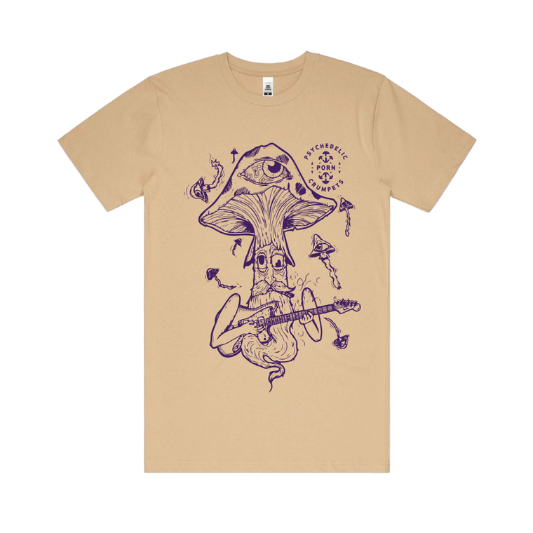 Mushroom / Tan T-Shirt