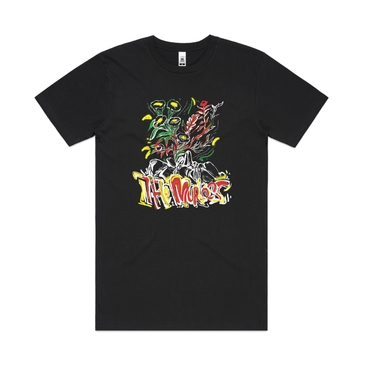 Flower / Black T-shirt