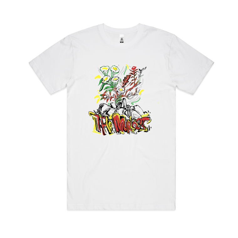 Flower / White T-shirt