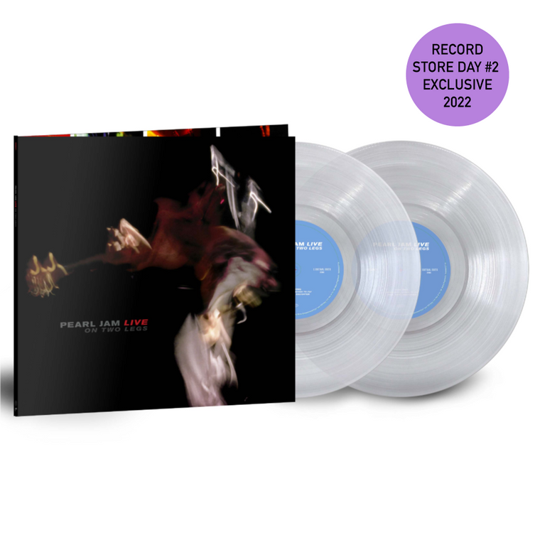 Pearl Jam / Live On Two Legs 2xLP Crystal Clear Vinyl RSD 2022