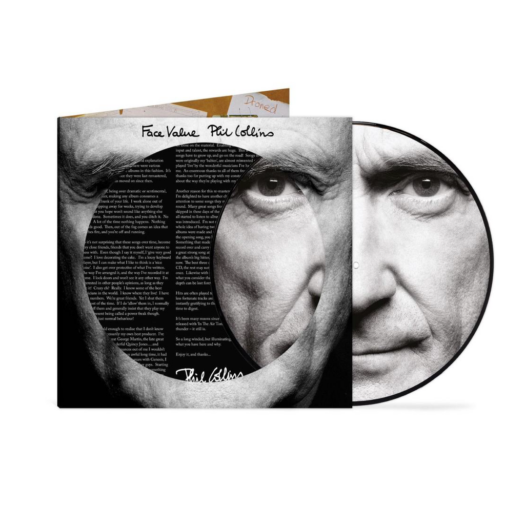 Phil Collins / Face Value (Picture Disc) LP Vinyl