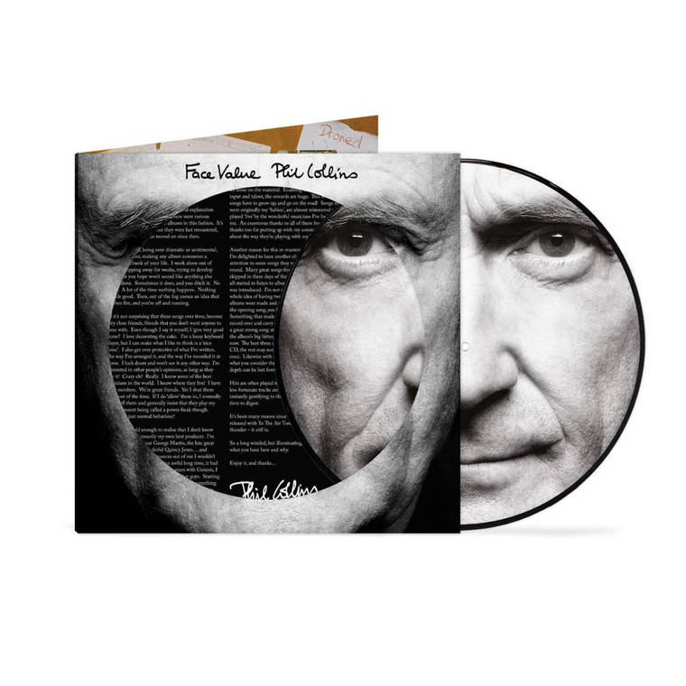 Phil Collins / Face Value (Picture Disc) LP Vinyl
