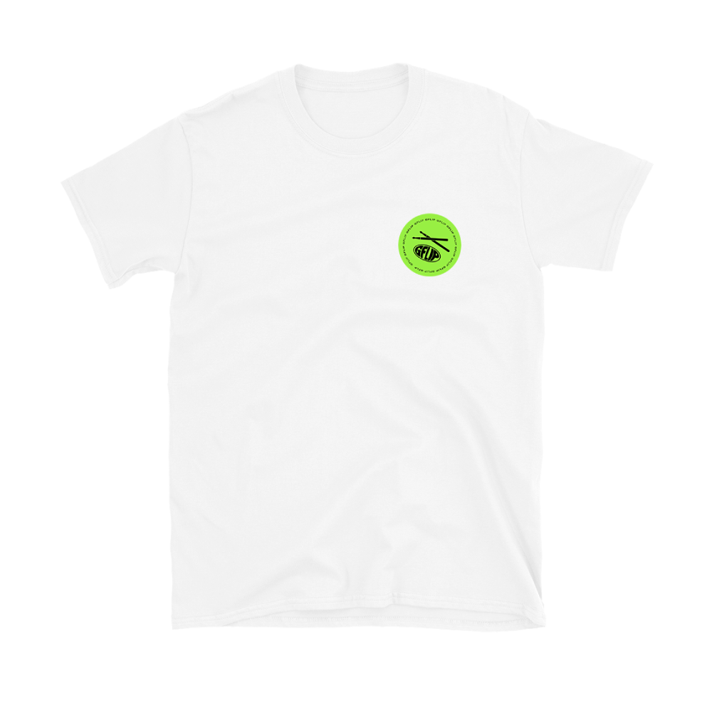 G FLIP / Pocket Print T-Shirt White