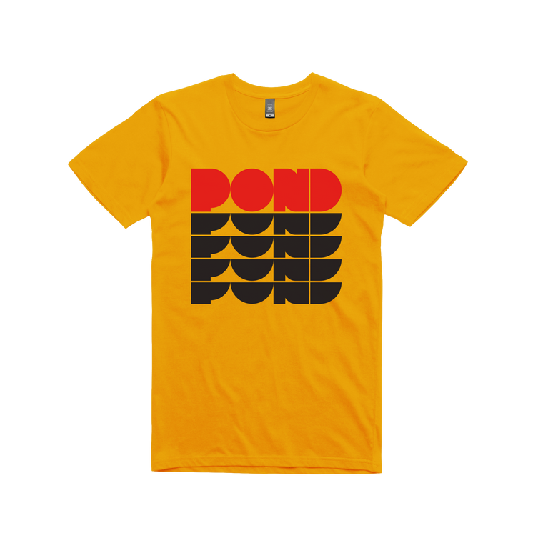 Repeat Logo / Gold T-shirt