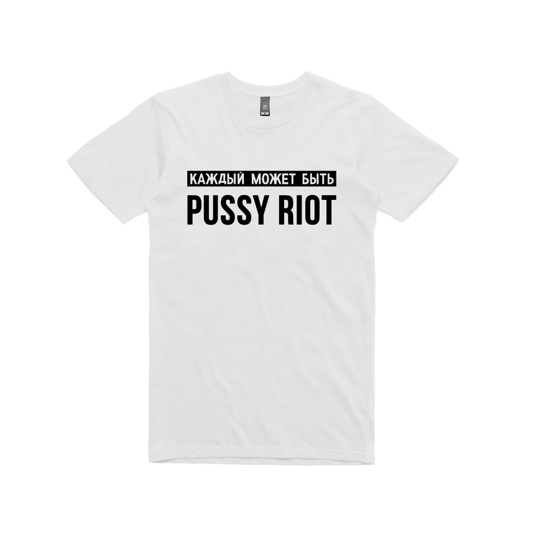 Pussy Riot / White T-shirt