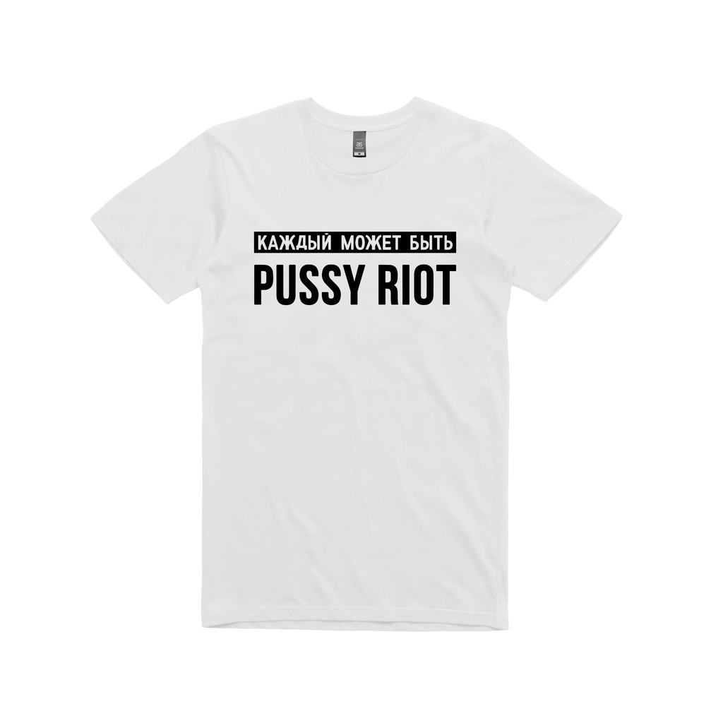 Pussy Riot / White T-shirt