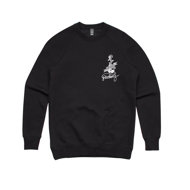 Chord / Black Crewneck Sweater