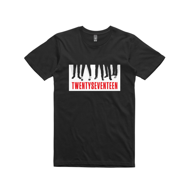 Twenty Seventeen Tour / Black T-shirt