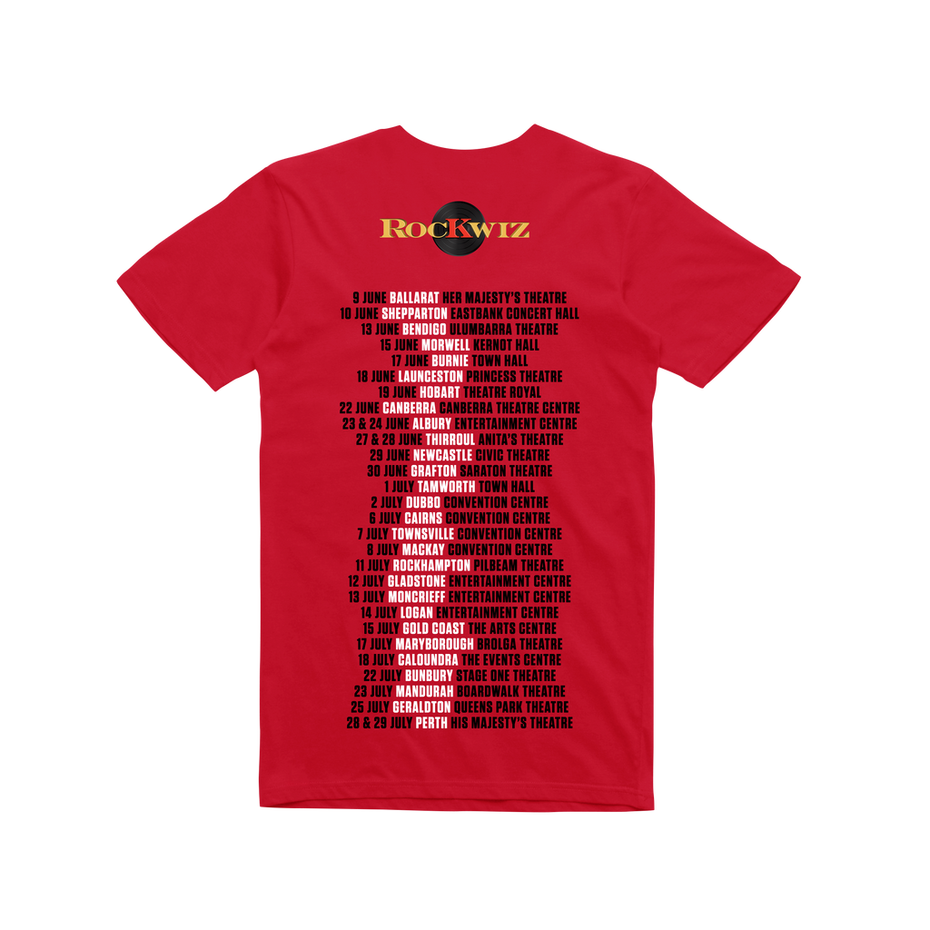 Twenty Seventeen Tour / Red T-shirt
