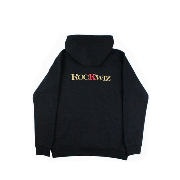 Guitar / Black Zip Hood