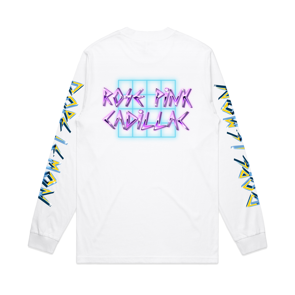 Rose Pink Cadillac / White Longsleeve