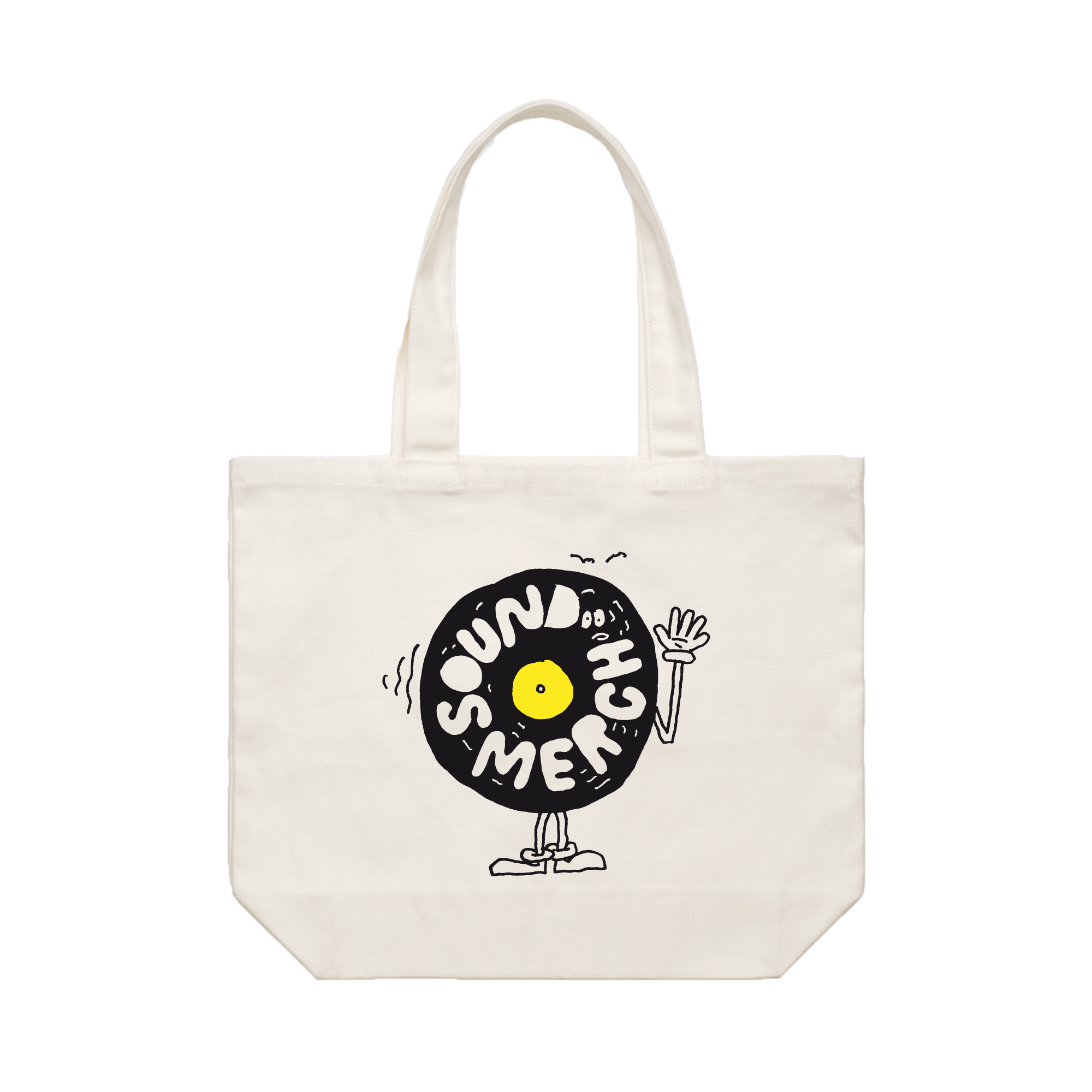 Sound Merch / Cream Shoulder Tote – sound-merch.com.au