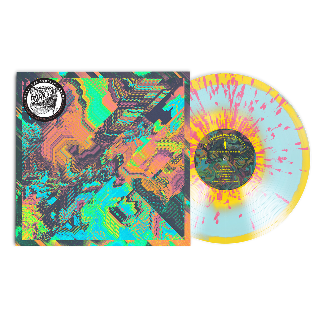 Shyga! The Sunlight Mound / Exclusive new 3-colour merge Splatter LP + Rolling Papers