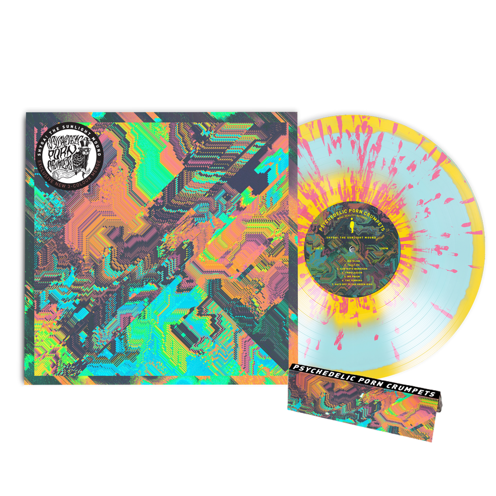 Shyga! The Sunlight Mound / Exclusive new 3-colour merge Splatter LP + Rolling Papers