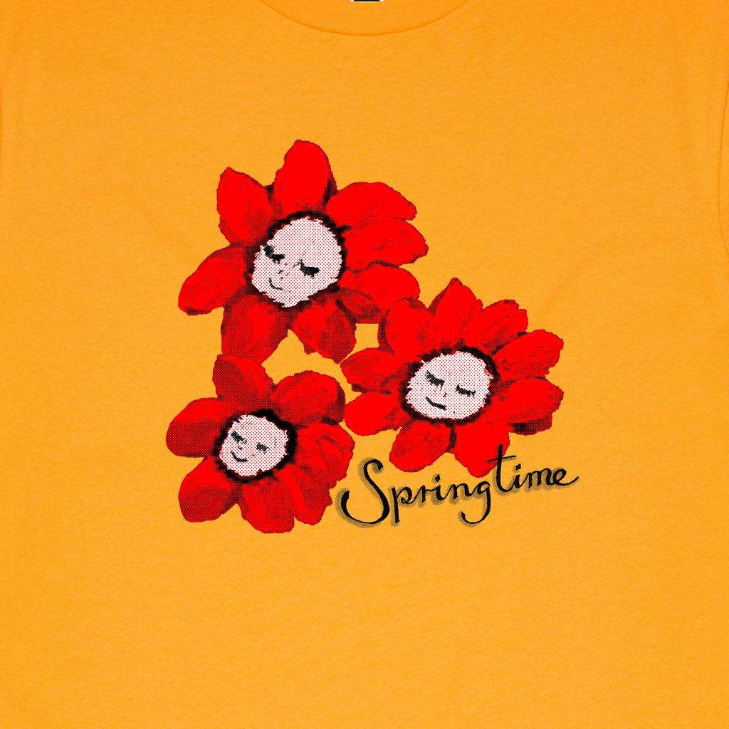 Springtime / Gold T-Shirt