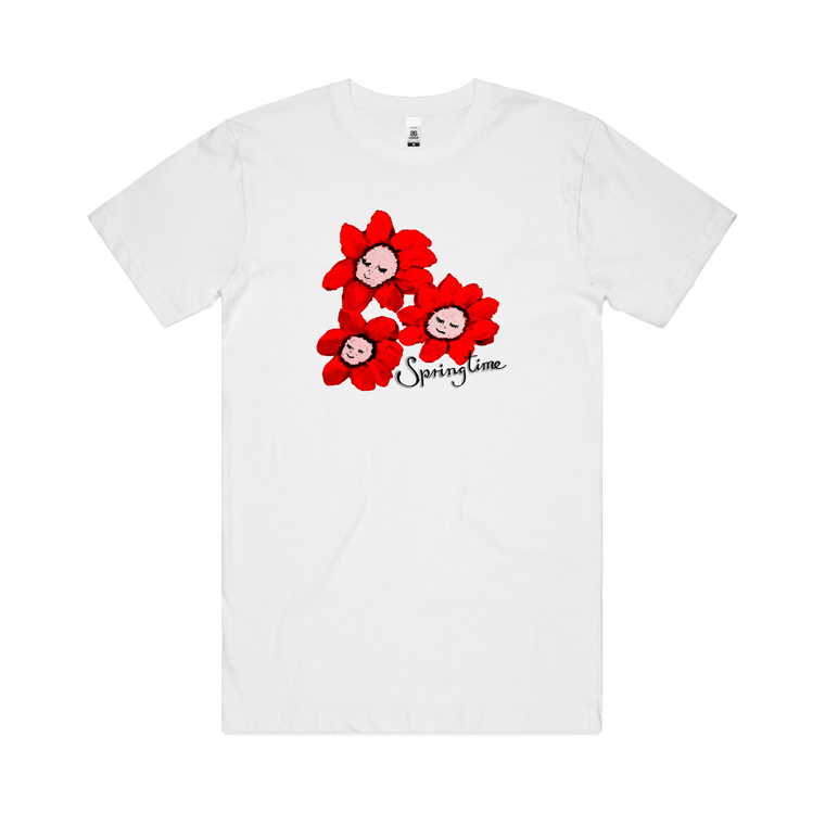 Springtime / White T-Shirt