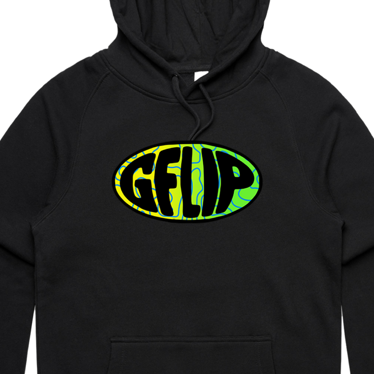 G FLIP / Trip Logo Black Hood